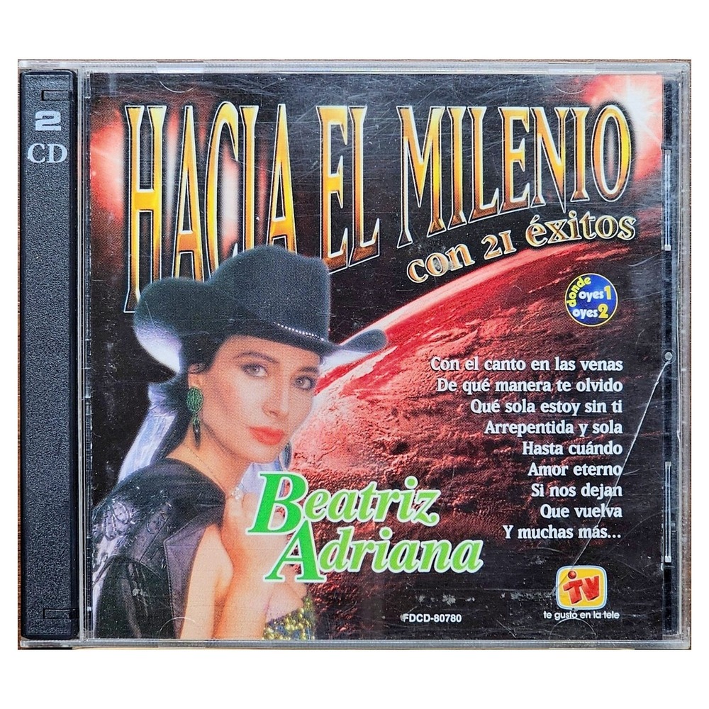 Beatriz Adriana Hacia El Milenio CD Compilation 1999 Fonovisa FDCD-80780 Latin